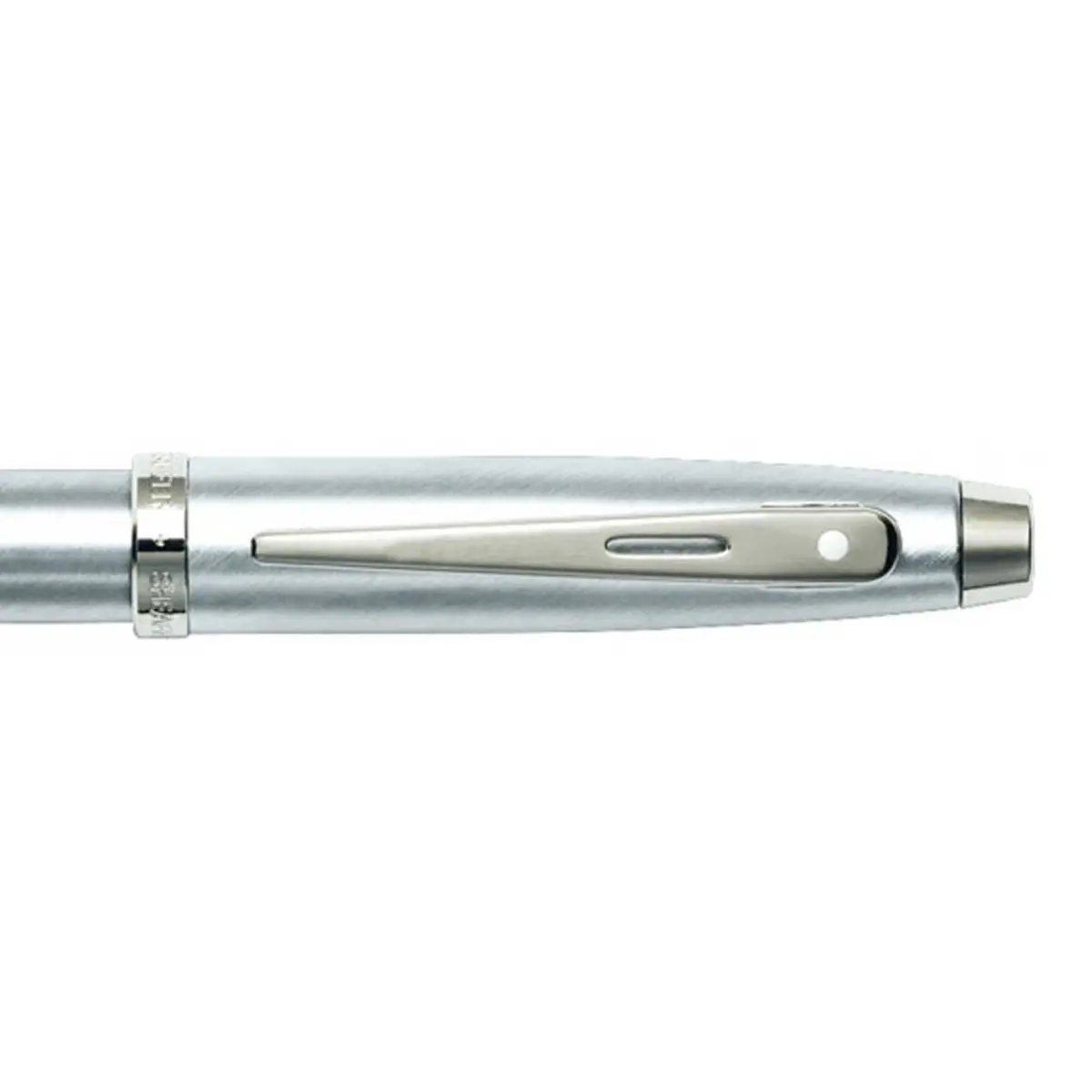 Sheaffer® 100 Brushed Chrome Fountain Pen With Chrome Trims - Image 5