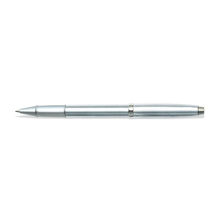Sheaffer® 100 Brushed Chrome With Shiny Chrome Trim Rollerball Pen - Image 3