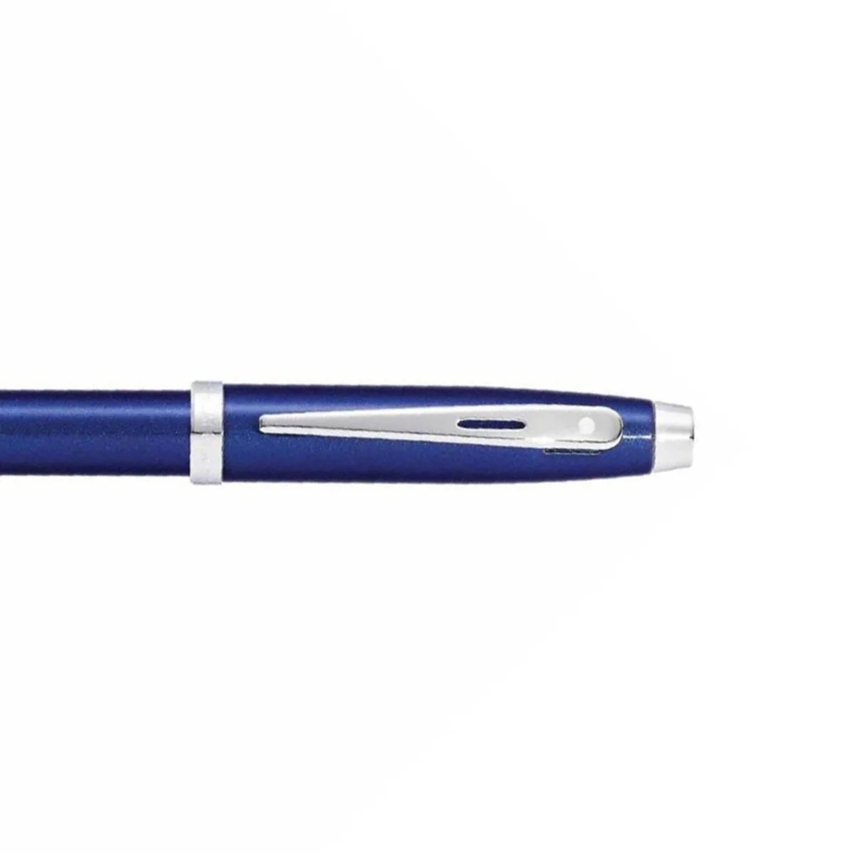 Sheaffer® 100 Glossy Blue with Chrome Trims Fountain Pen - Image 5
