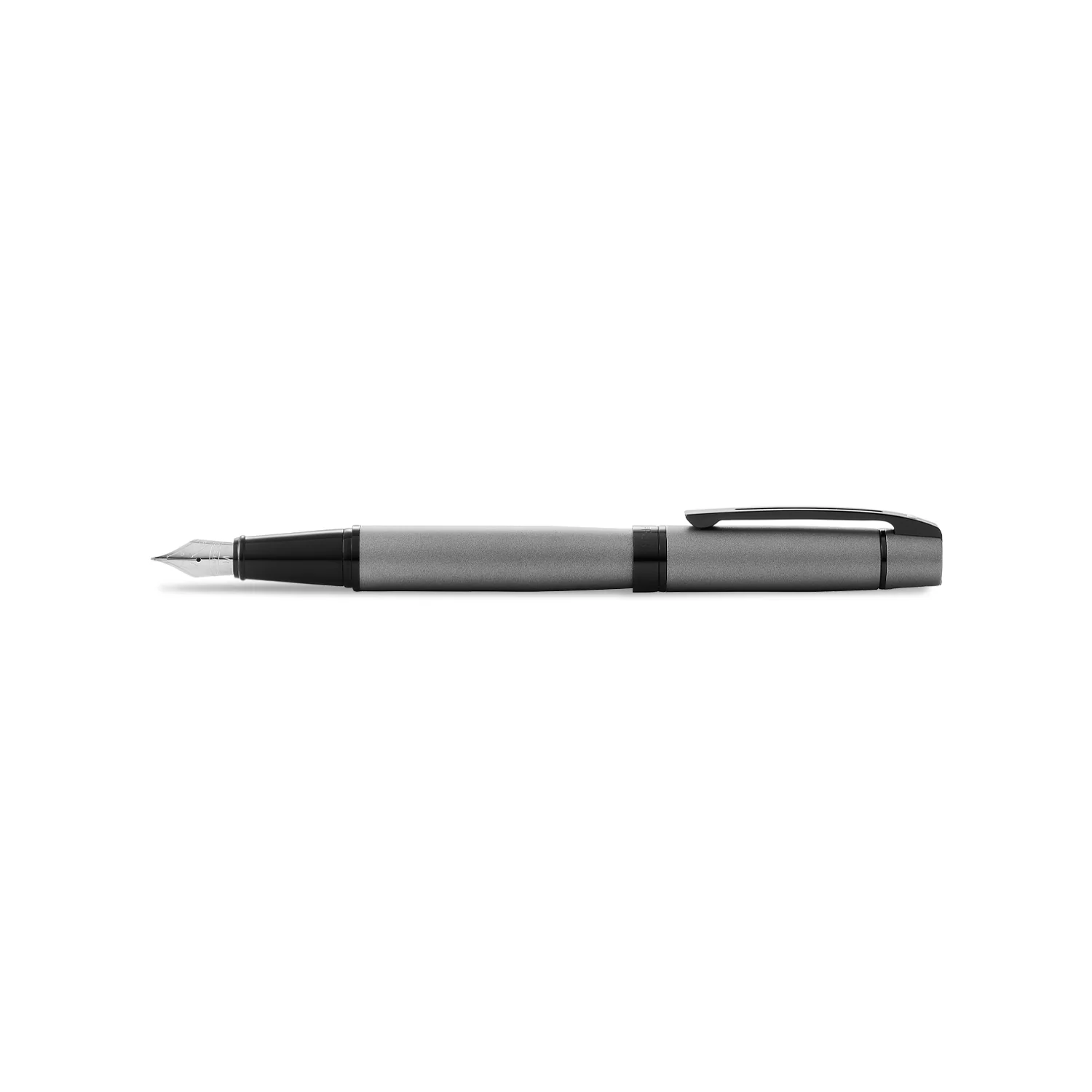 Sheaffer® 300 Matte Gray Fountain Pen With Black Trims - Image 3