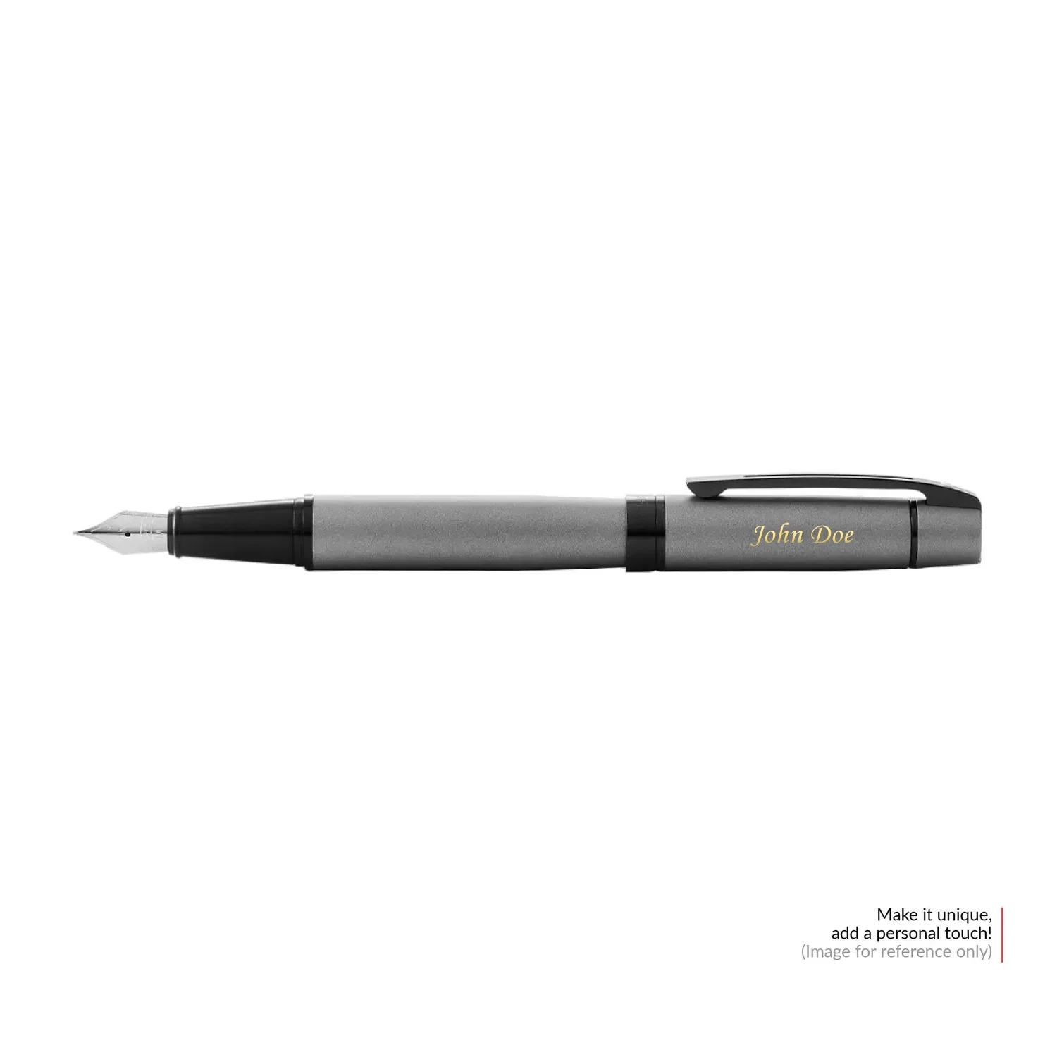 Sheaffer® 300 Matte Gray Fountain Pen With Black Trims - Image 7