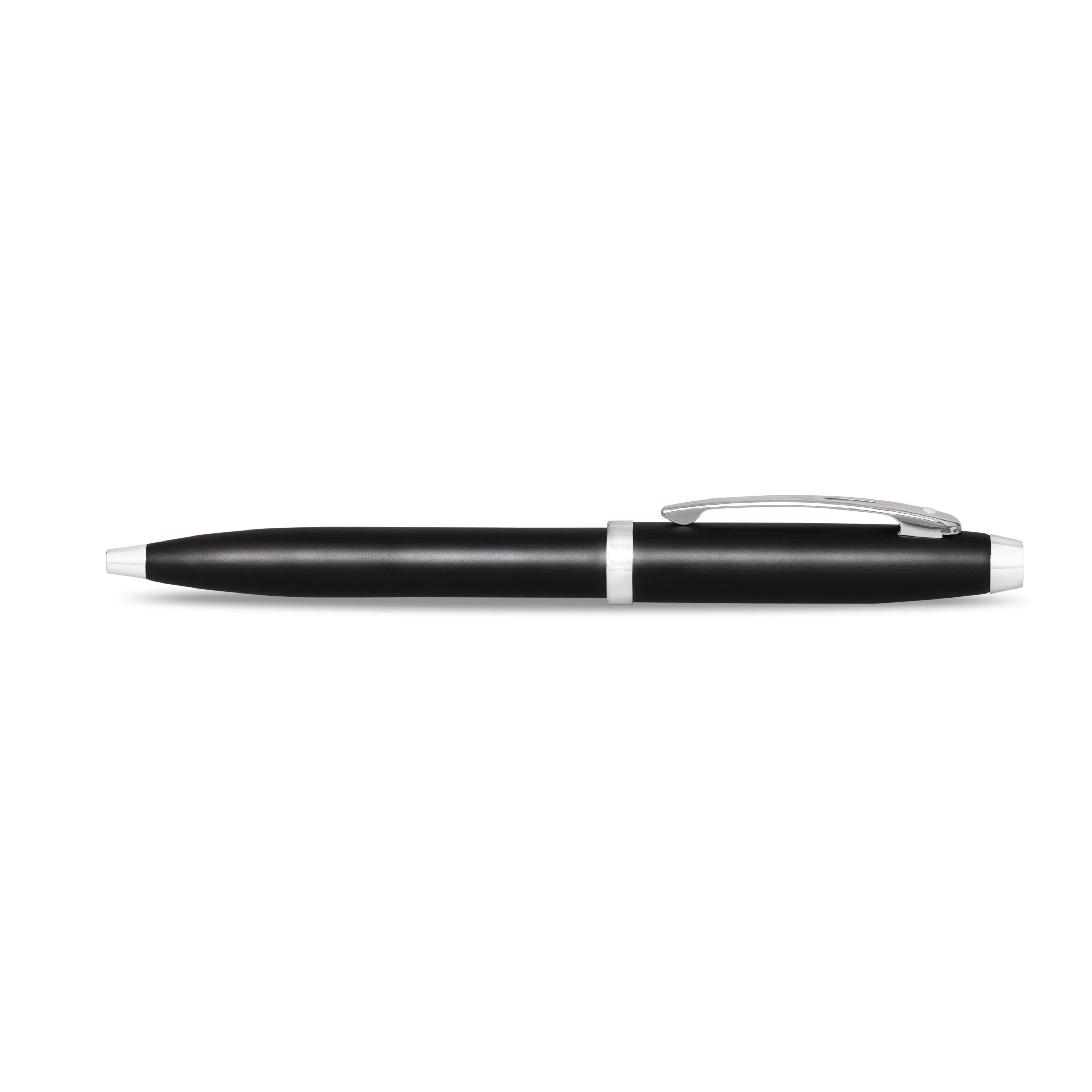 Sheaffer Gift Set ft. Glossy Black 100 Ballpoint Pen with Chrome Trims and Business Card Holder - Image 3