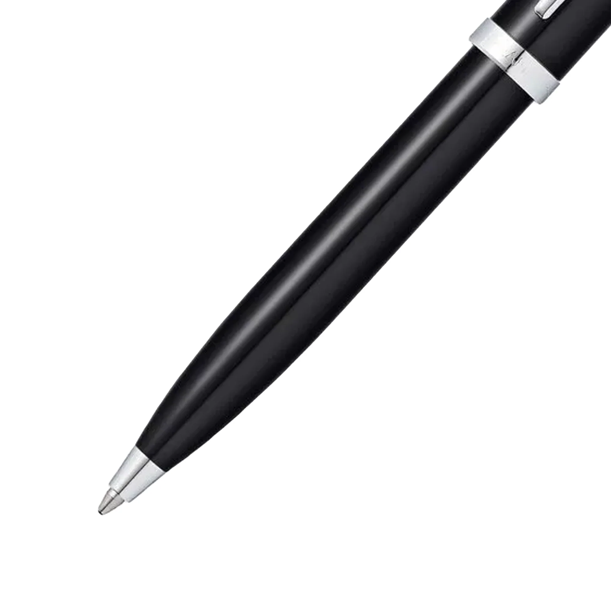 Sheaffer Gift Set ft. Glossy Black 100 Ballpoint Pen with Chrome Trims and Business Card Holder - Image 5