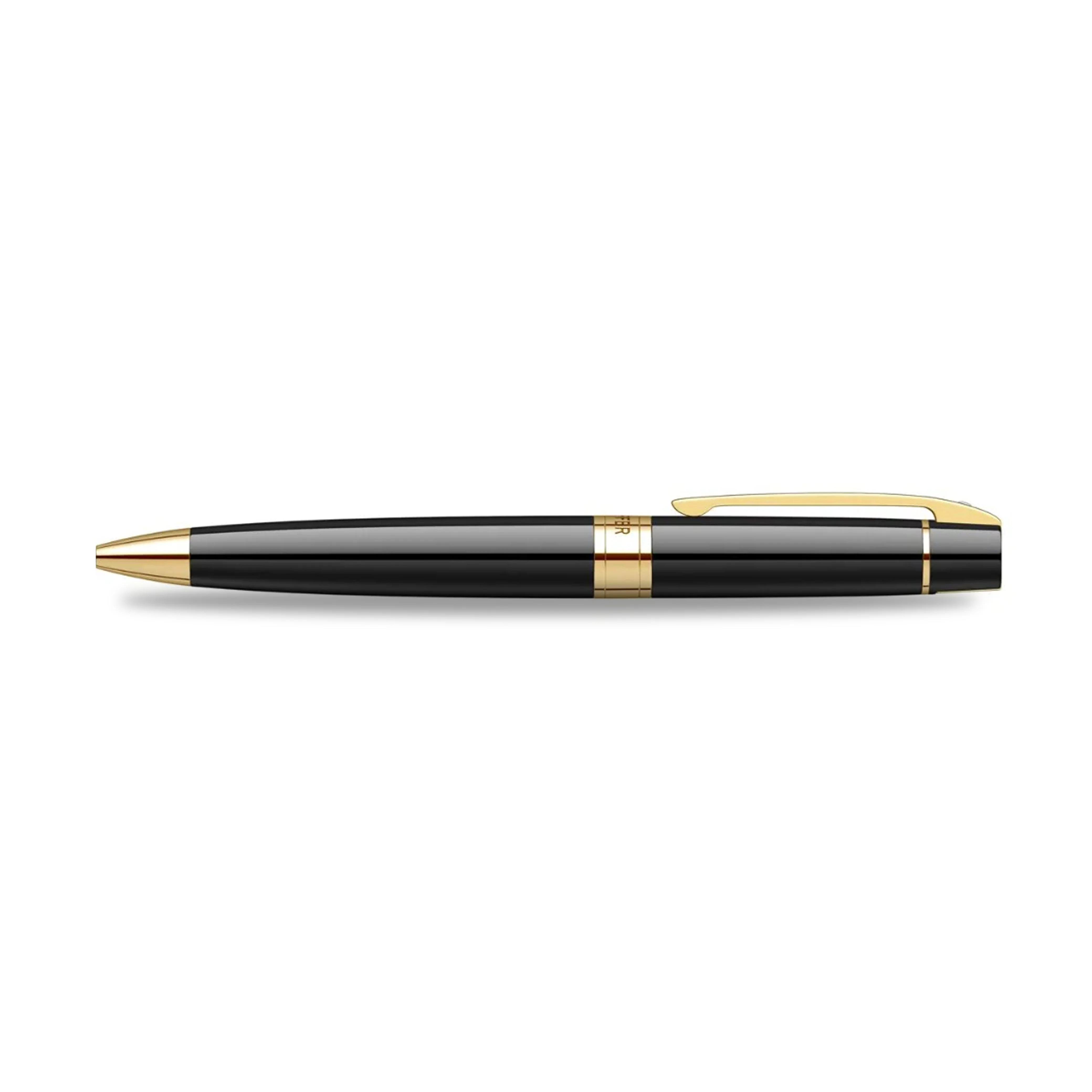 Sheaffer Gift Set ft. Glossy Black 300 Ballpoint Pen with Gold Trims and Credit Card Holder - Image 3