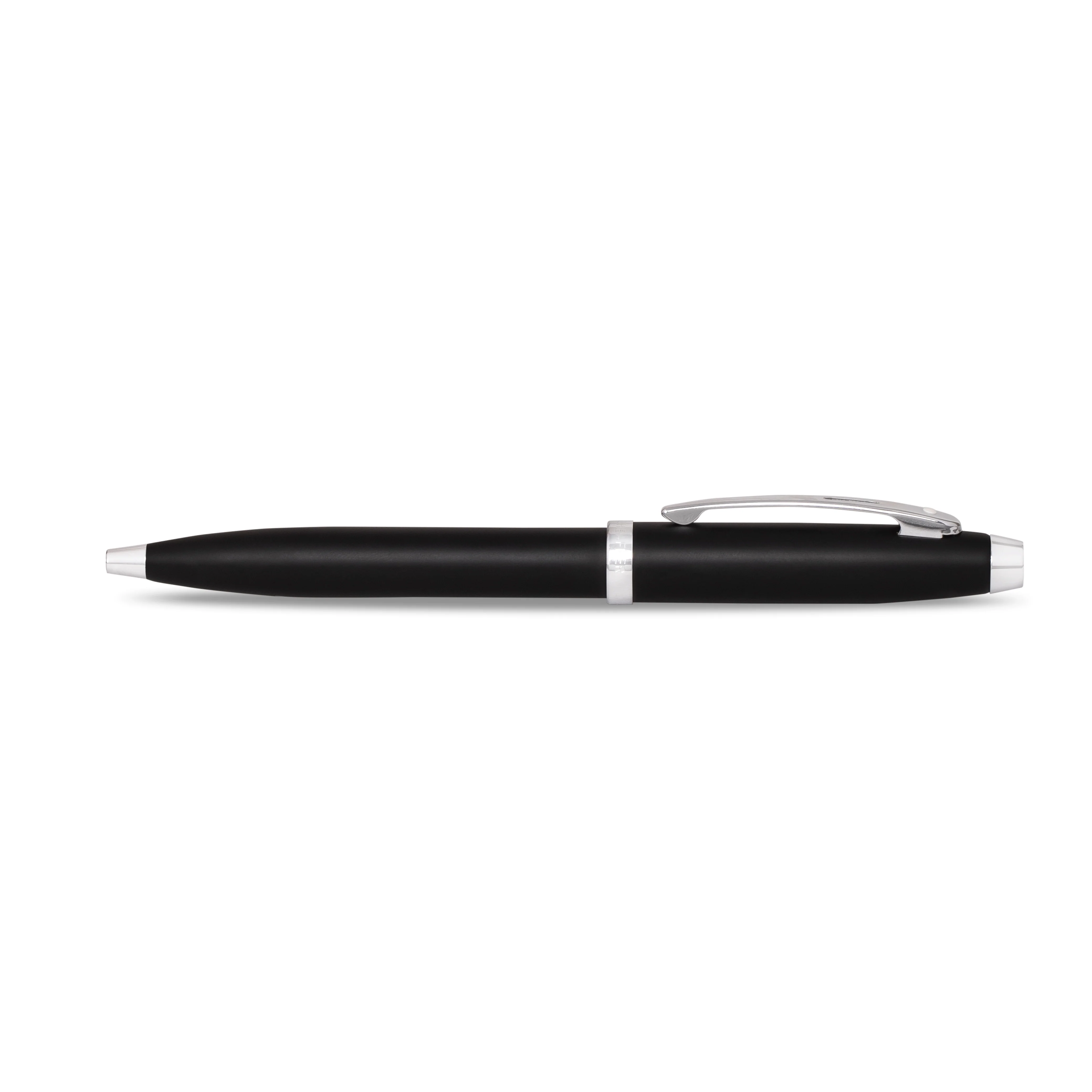Sheaffer Gift Set ft. Matte Black 100 Ballpoint Pen with Chrome Trims and Business Card Holder - Image 3