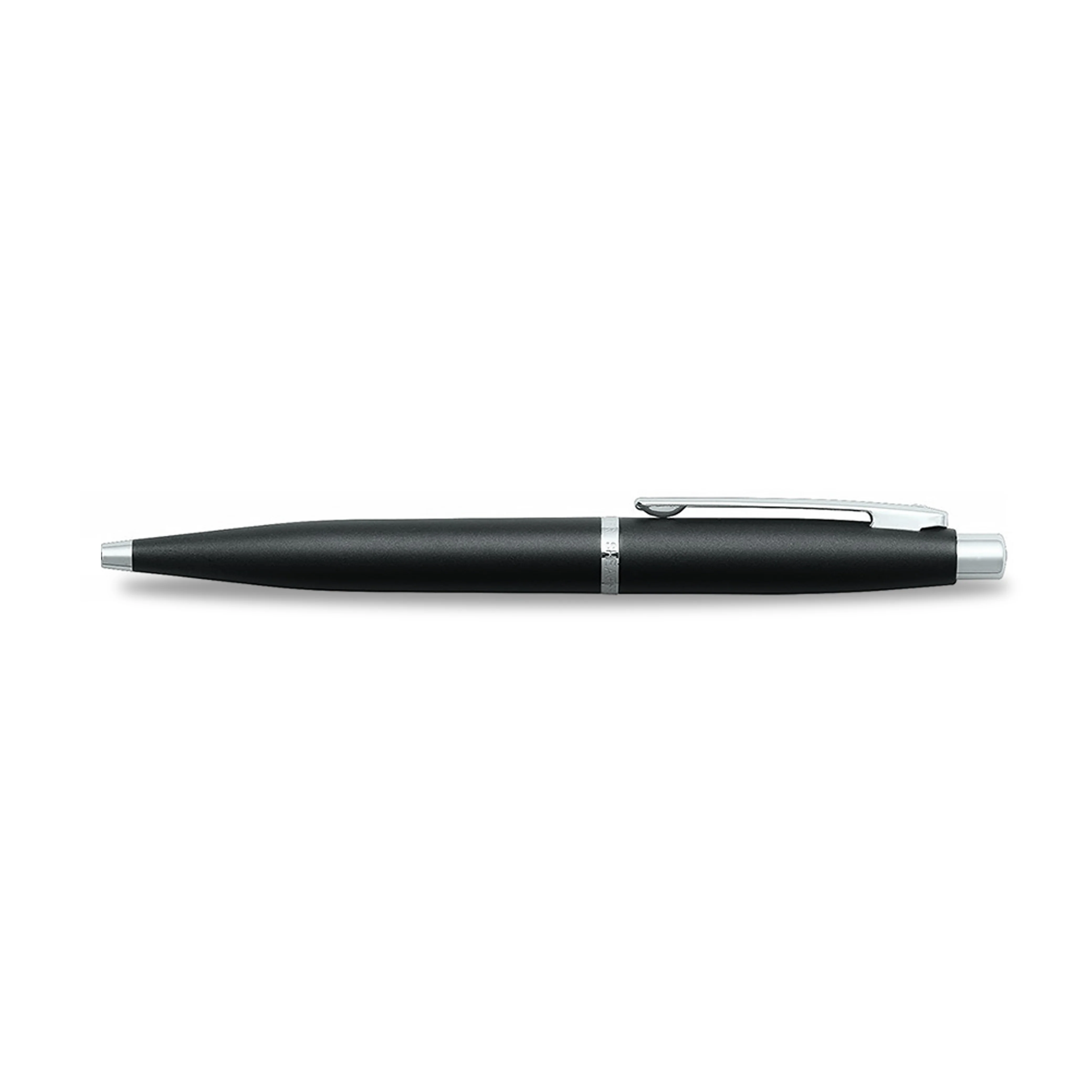 Sheaffer Gift Set ft. Matte Black VFM Ballpoint Pen with Chrome Trims and Small Notebook - Image 3