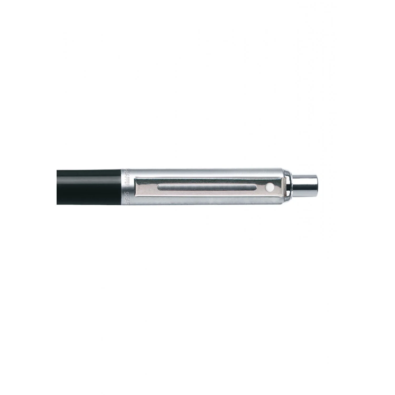 Sheaffer® Sentinel Black and Chrome Ballpoint Pen With Chrome Trims - Image 5