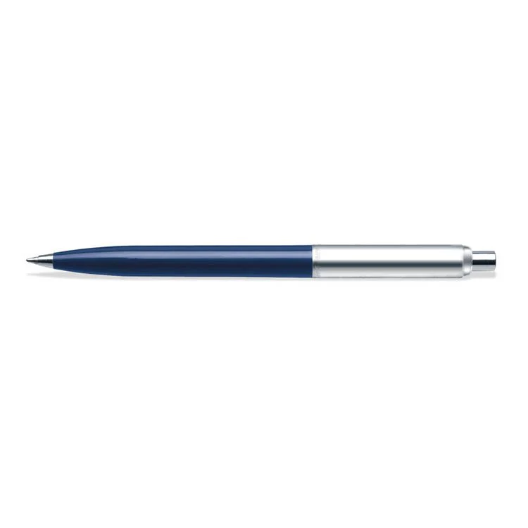 Sheaffer® Sentinel Blue and Chrome Ballpoint Pen With Chrome Trims - Image 3