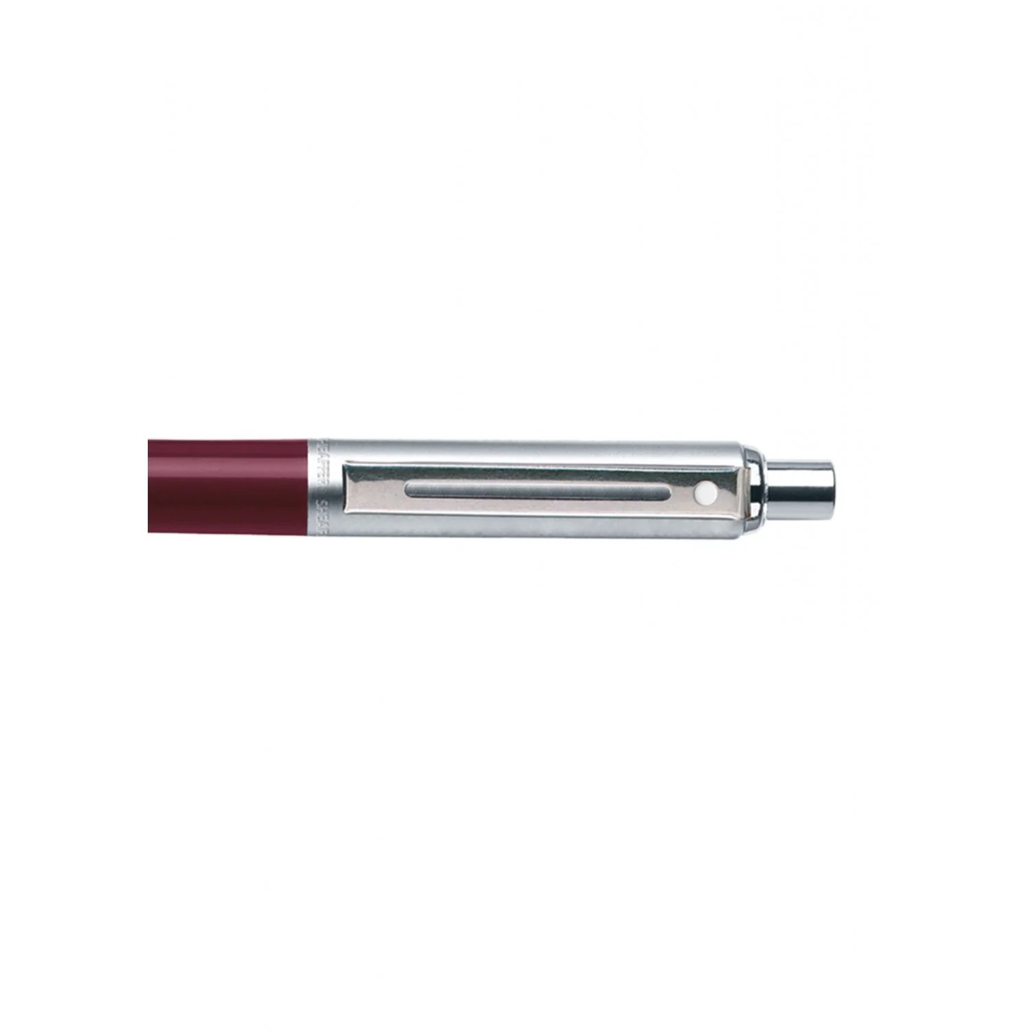 Sheaffer® Sentinel Burgundy and Chrome Ballpoint Pen With Chrome Trims - Image 5